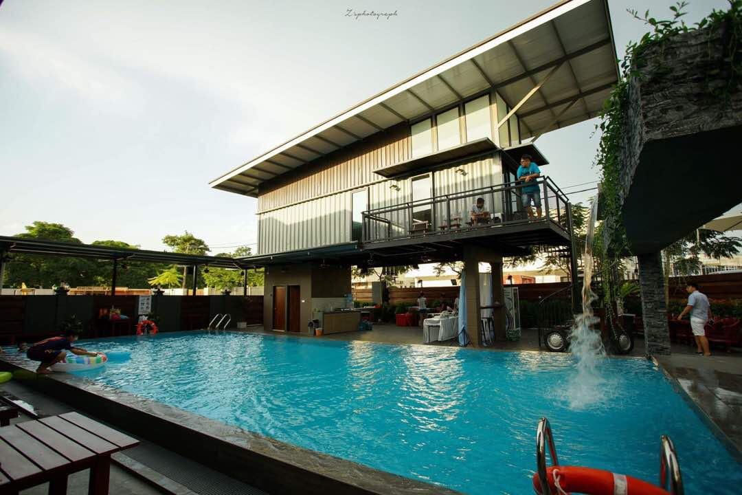 Kluang Container Swimming Pool Hotel Kültér fotó