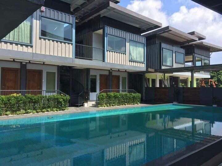 Kluang Container Swimming Pool Hotel Kültér fotó